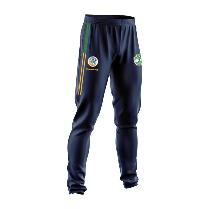 St Endas Camogie Skinny Pants Endure (Navy/Green/YellowGold) - Kids