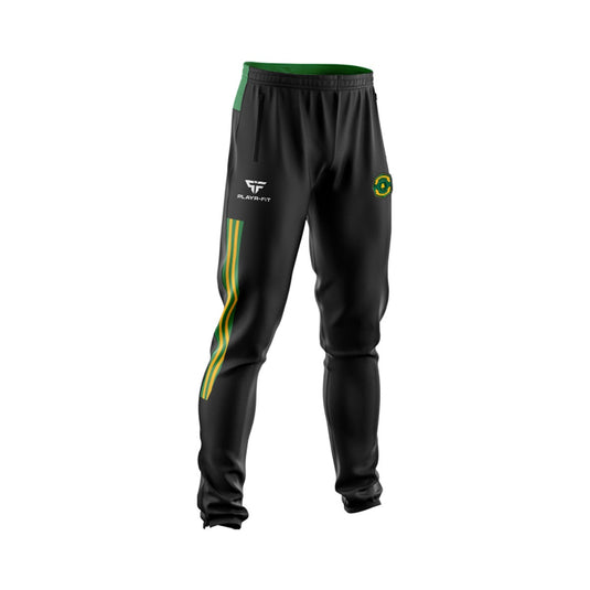 St Patricks PS Aghacommon Staff Skinny Pants Optimum (Black/Green/YellowGold) - Kids
