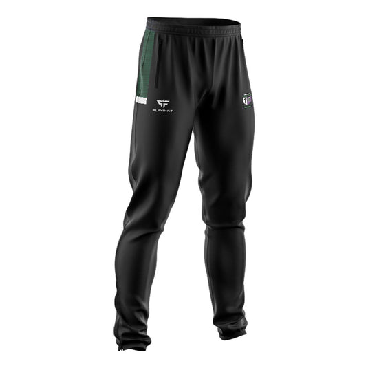 St Colmcilles HS Crossgar Students Skinny Pants Stellar (Black/Bottle/White) - Adults