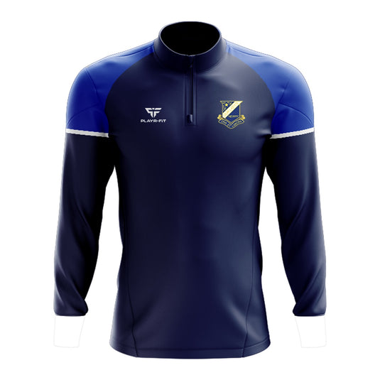 Our Ladys Grammar School Newry Students Midlayer (1/4 Zip) Stellar (Navy/Blue/White) - Adults