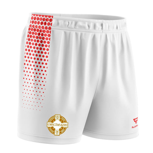 Urhan GAC Cork Sublimated Shorts (White/Red) - Kids