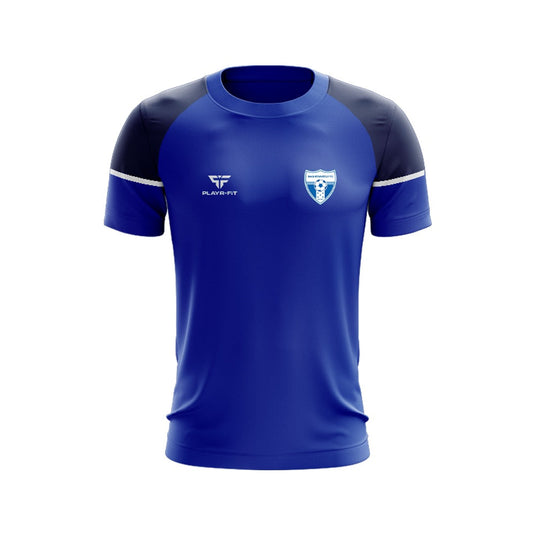 Magheraveely FC T-Shirt Stellar (Blue/Navy/White) - Kids