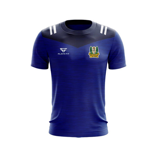 Newry Rugby Club (100 Years) T-Shirt Tenacity (Blue/Navy) - Adults