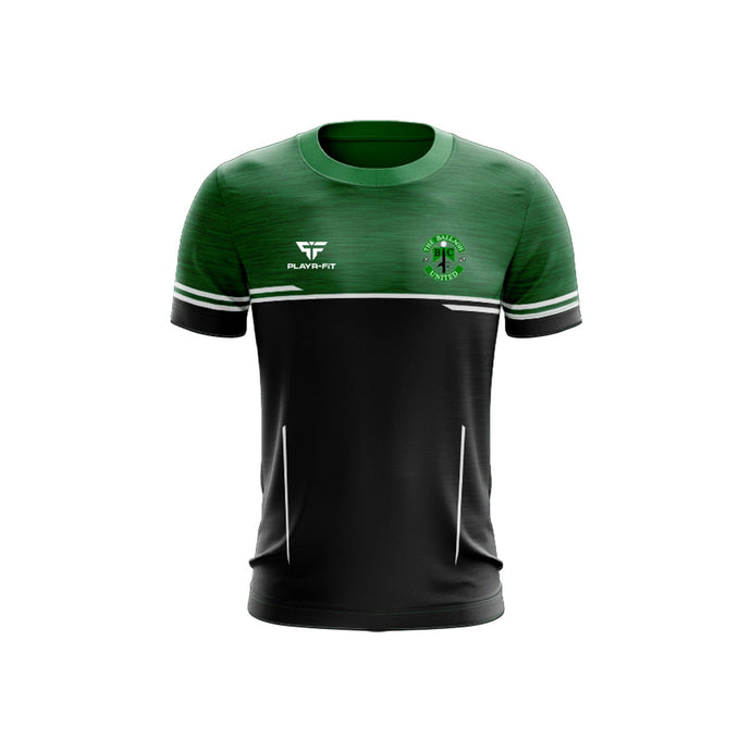 The Ballagh United T-Shirt Courage (Black/Green/White) - Kids