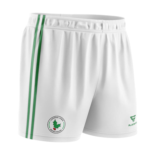 Moycullen Handball Training/Playing Shorts (White) - Kids