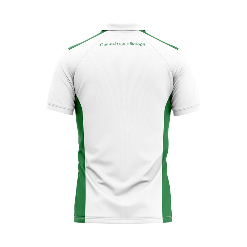 Load image into Gallery viewer, Na Glinntí Glasa ISC Polo Endure (White/Green) - Adults
