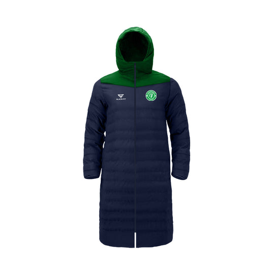 Cloghertown United FC Long Padded Jacket (Below Knee) - Adults