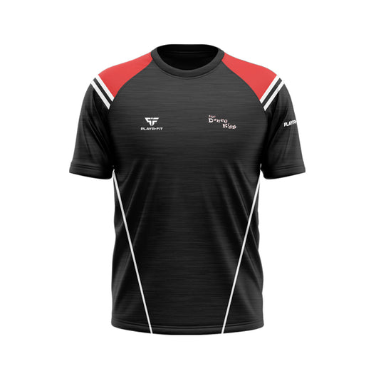 The Dance Kids T-Shirt Vigour Black Red - Adults