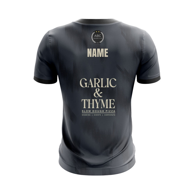 Load image into Gallery viewer, ABC Squash Club Jersey E10 - Black - Kids
