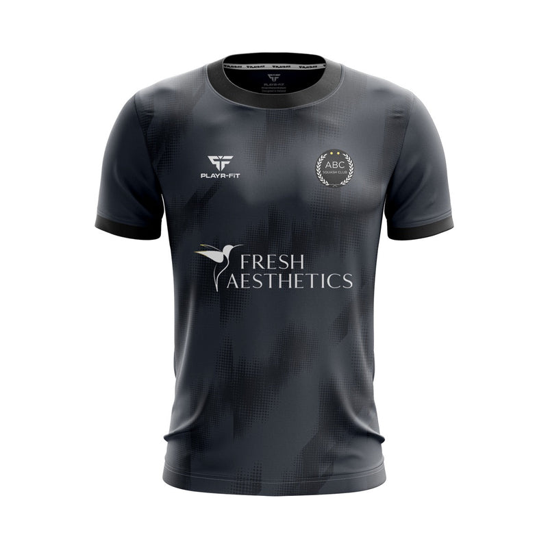 Load image into Gallery viewer, ABC Squash Club Jersey E10 - Black - Kids
