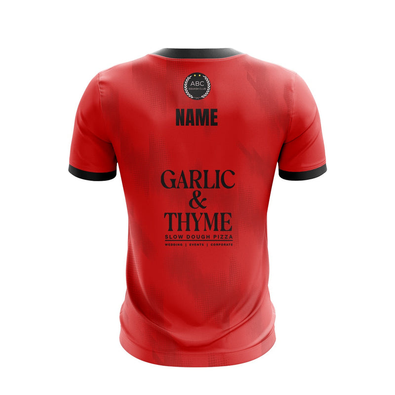 Load image into Gallery viewer, ABC Squash Club Jersey E10 - Red - Adults
