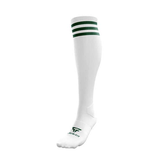 Dromiskin United Long Socks (White) - Kids